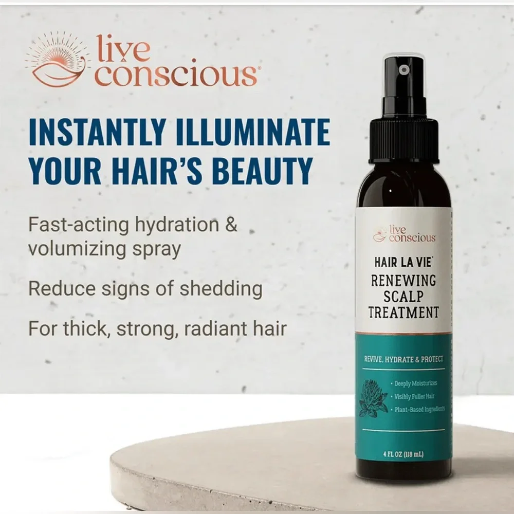 Live Conscious Hair La Vie Renewing Scalp Treatment| 4 oz